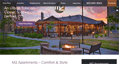 Desktop Screenshot of m2apartments.com