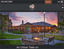 Tablet Screenshot of m2apartments.com